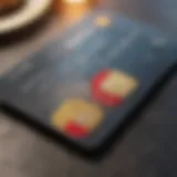 Illustration of First Premier credit card with key features highlighted