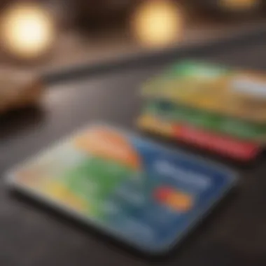 Understanding Credit Scores Visual representation of credit scores and credit cards