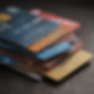 Types of Credit Cards Comparison Chart comparing different types of credit cards