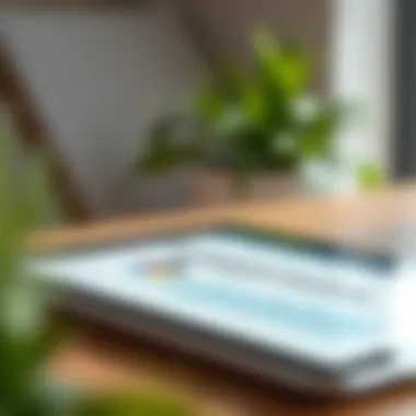 Debt Management Solutions Overview An overview of debt management solutions on a tablet