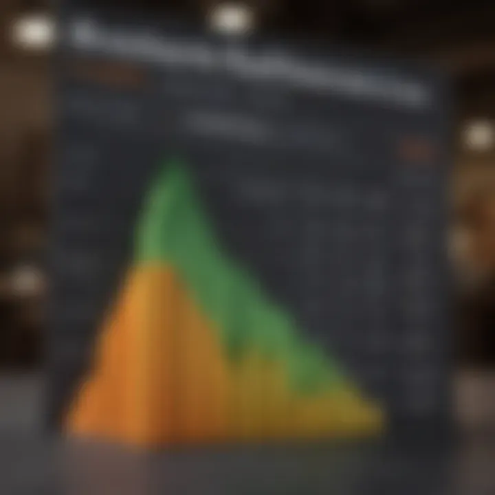 Graph illustrating the impact of debt settlement on credit scores